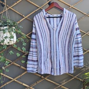 American Eagle stripped hoodie